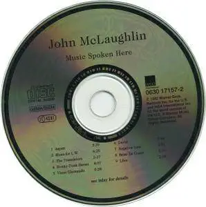 John McLaughlin - Music Spoken Here (1982) {Warner}