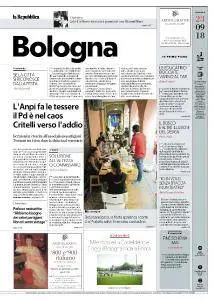 la Repubblica Bologna - 23 Settembre 2018