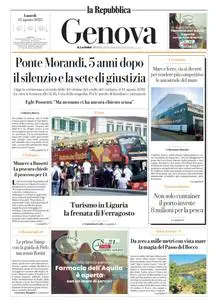 la Repubblica Genova - 14 Agosto 2023