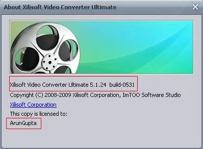Xilisoft Video Converter 5.1.24.0612