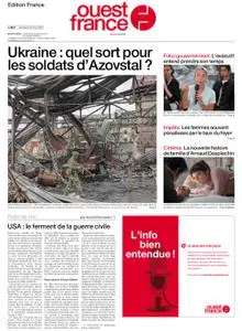 Ouest-France Édition France – 20 mai 2022