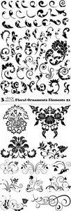 Vectors - Floral Ornaments Elements 21