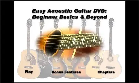 Easy Acoustic Guitar DVD: Beginner Basics and Beyond by Mark John Sternal