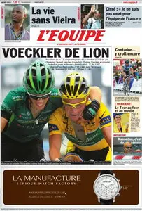 L'EQUIPE (15 Juillet 2011)