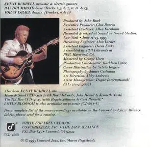 Kenny Burrell - Lotus Blossom (1995) {Concord Jazz CCD-4668}