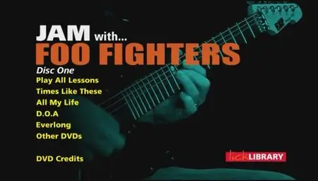 Lick Library - Jam With The Foo Fighters (2008)