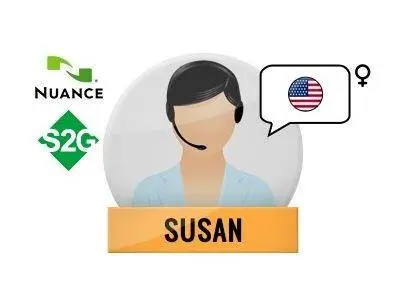 Nuance Voice Package VE Premium with Speech2Go (Susan - English)