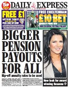Daily Express - 12 Wednesday March 2014