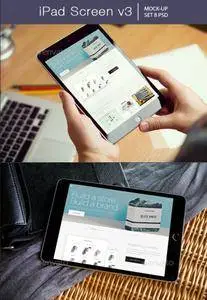 GraphicRiver - iPad Screen Mockup v3