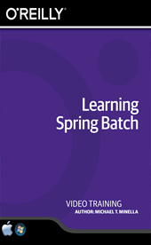 Learning Spring Batch