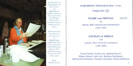 Karlheinz Stockhausen - Paare vom Freitag (2000) {Stockhausen-Verlag No. 48}