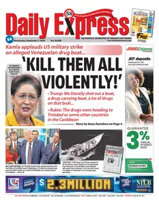 Trinidad & Tobago Daily Express - 3 September 2025