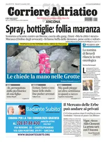 Corriere Adriatico Ancona - 11 Novembre 2025
