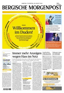 Bergische Morgenpost - 20 August 2024