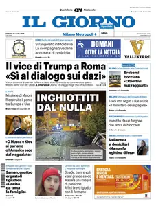 Il Giorno Milano Metropoli - 19 Aprile 2025