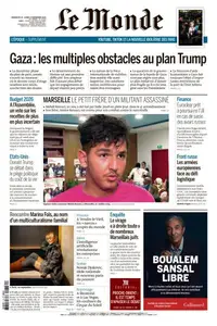 Le Monde du Dimanche 16 et Lundi 17 Novembre 2025