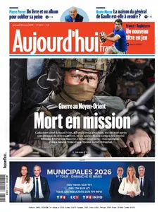 Aujourd’hui en France - 14 Mars 2026