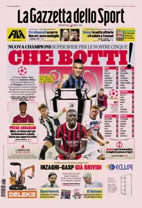 La Gazzetta dello Sport - 30 Agosto 2024