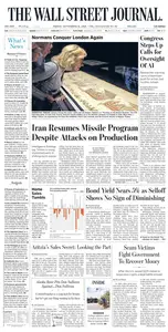 The Wall Street Journal - September 11, 2026