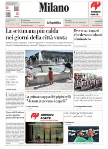 la Repubblica Milano - 11 Agosto 2025