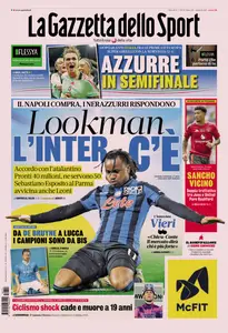 La Gazzetta dello Sport - 17 Luglio 2025