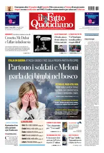 Il Fatto Quotidiano - 7 Marzo 2026