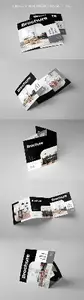 Square Minimal Interior Design Trifold 21665673