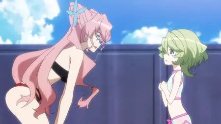 Superb Song of the Valkyries Symphogear (2012 S03E07 Carry on the Shining Light and Stay True to Yourself CTR