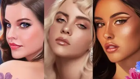 Digital Portraits: Paint Beautiful Female Faces