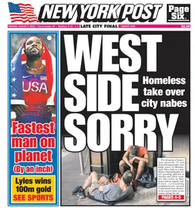 New York Post - August 5, 2024