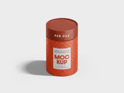 Paper Tube Packaging Mockup 1681140286