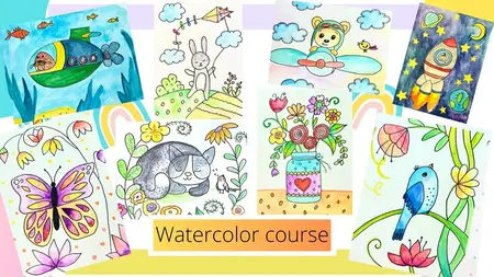 Watercolor Wonders for Kids