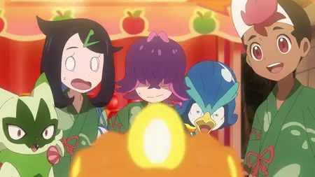 Pokemon Horizons The Series S01E69 Roy Is Crocalor and Crocalor Is Roy