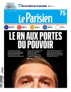 Le Parisien du Lundi 1er Juillet 2024