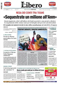 Libero - 13 Gennaio 2026