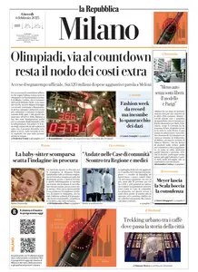 la Repubblica Milano - 6 Febbraio 2025