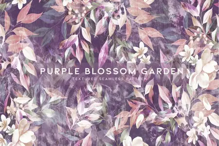 EE - Purple Blossom Garden V28M5KW