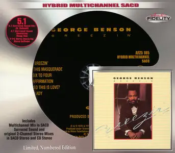 George Benson - Breezin' (1976) [Audio Fidelity '2014] MCH PS3 ISO + Hi-Res FLAC