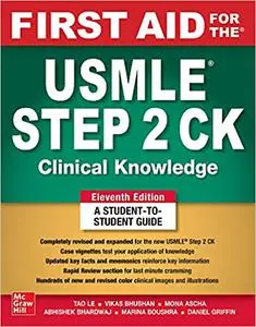 First Aid for the USMLE Step 2 Ck, 11E Ed 11