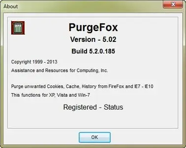 PurgeFox 5.02 Build 5.2.0.185