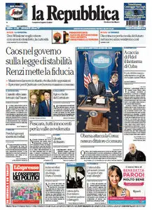 La Repubblica - 20.12.2014