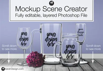 CreativeMarket - Styled Mockup Scene Creator