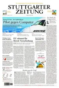 Stuttgarter Zeitung Kreisausgabe Göppingen - 22. März 2019