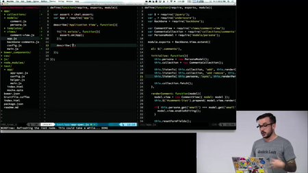 FrontendMaster - Backbone.js (with Introduction to Testing)