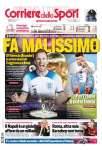 Corriere dello Sport - 21 Novembre 2022