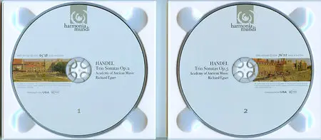 Handel - Academy of Ancient Music, Egarr - Trio Sonatas Op. 2 & Op. 5 (2009)