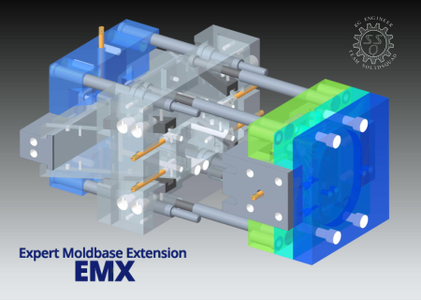 EMX (Expert Moldbase Extentions) 12.0.2.10 for Creo 4.0-6.0