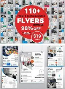 CreativeMarket - 110+ Clean Business Flyers