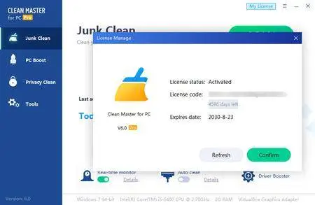 Clean Master for PC Pro 6.0