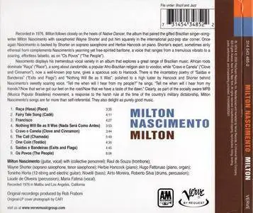 Milton Nascimento - Milton (1976) {Verve}